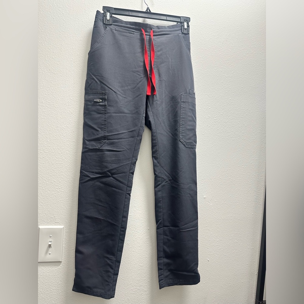 Figs gray scrub pants